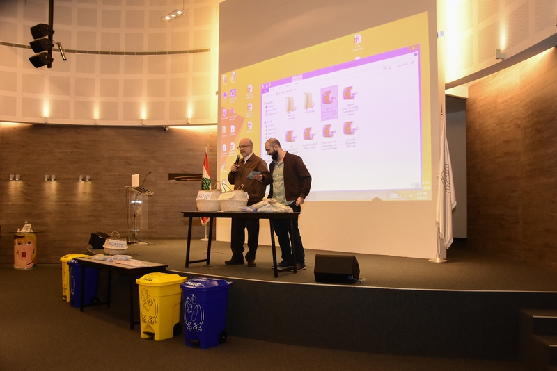 Bank of Beirut-Internal Conference about Recycling